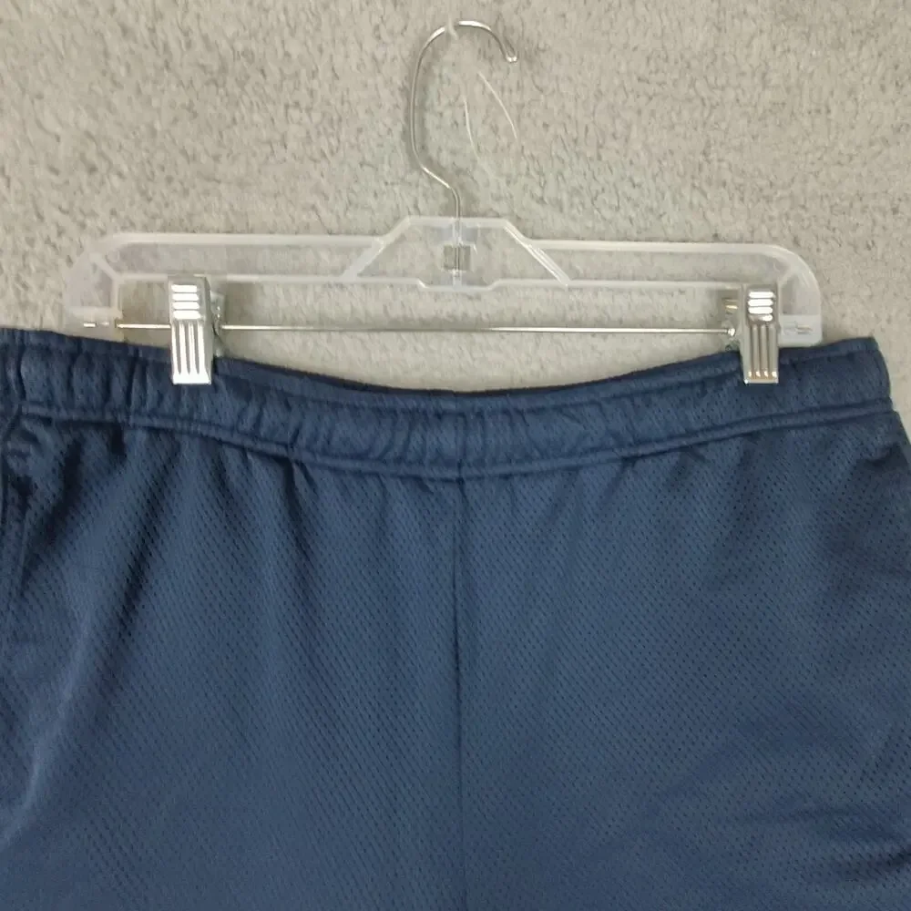 Nike Shorts Mens Medium Blue Swoosh Basketball Athletic Workout Swimming Trunks